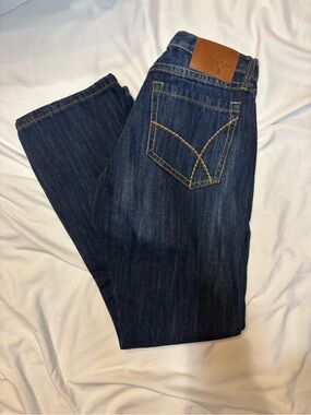 Wrangler 20X Style 42 Vintage Boot Jeans Men’s 28x30 Dark Wash Western Cowboy